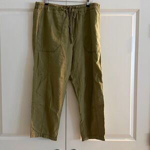 Free People Khaki Cargo Pants